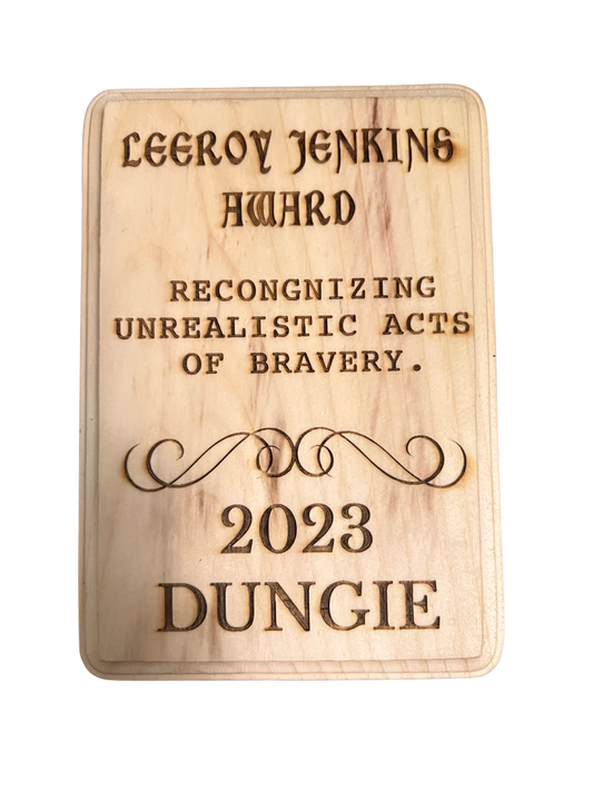 DungieAwards: Handcrafted Wooden Masterpieces for Unforgettable Tabletop RPGs, Family Nights, and Hilarious Gift-Giving Moments!